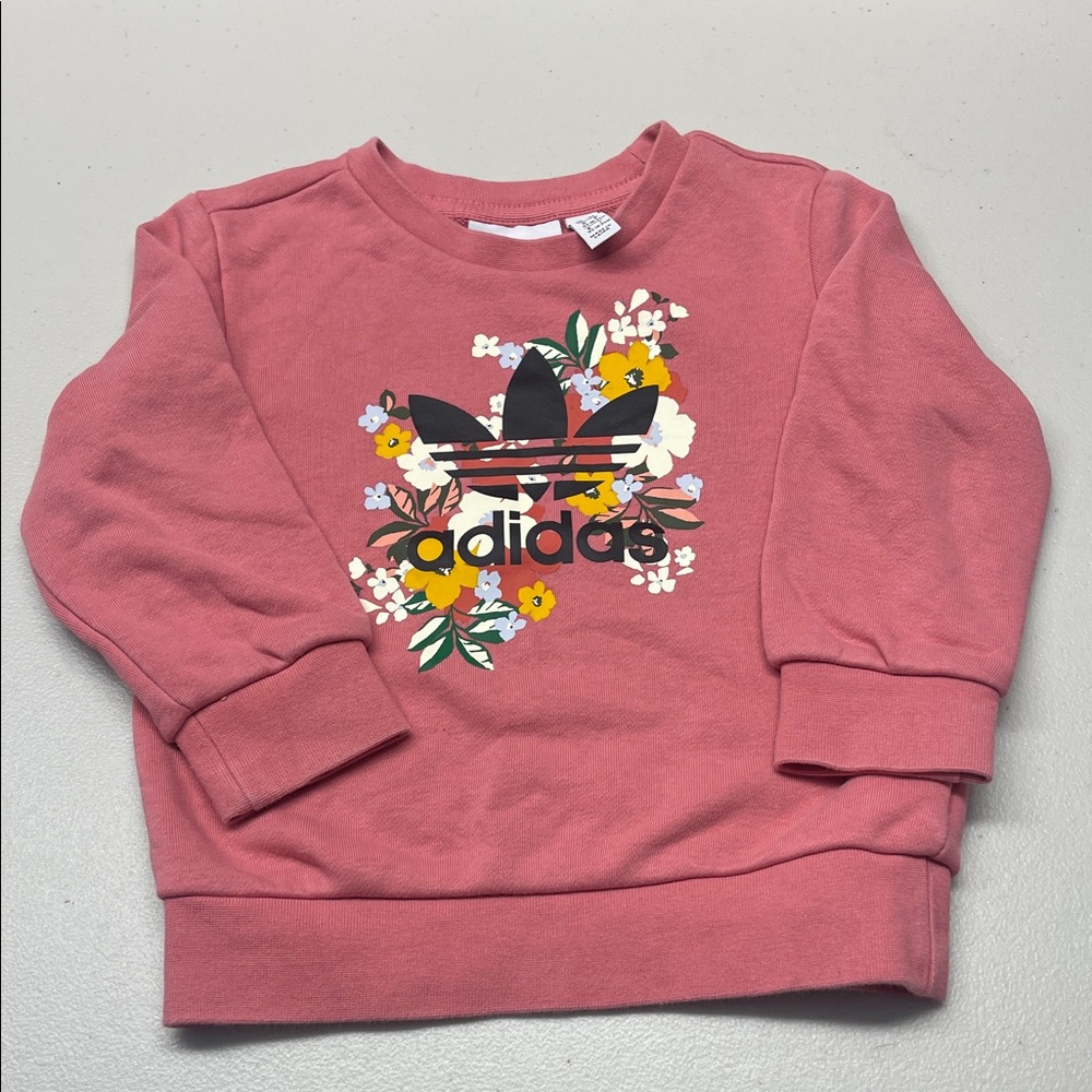 Adidas Kids Rose Floral Sweatshirt